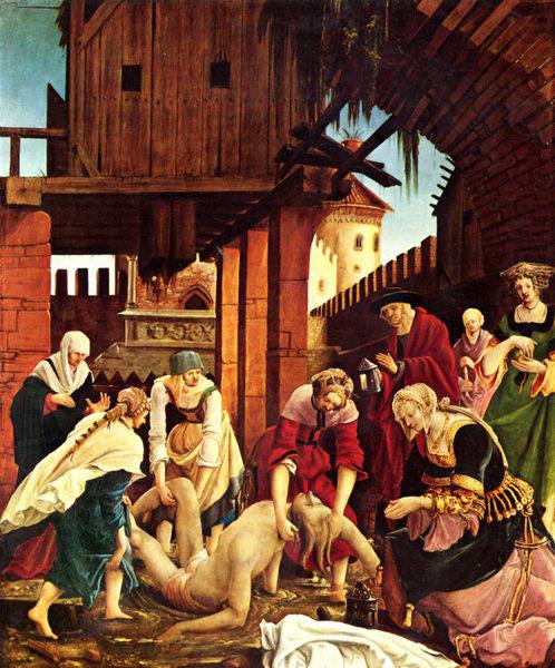 Albrecht Altdorfer Sebastiansaltar des Augustiner-Chorherrenstifts St. Florian bei Linz china oil painting image